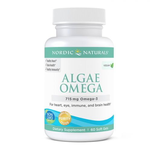 Algae Omega (Vegan) 60 Soft Gels - Nordic Naturals