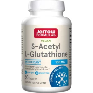 S-Acetyl L-Glutathione 100mg, 60 Tablets - Jarrow Formulas S-Acetyl L-Glutathione 100mg, 60 Tablets - Jarrow Formulas