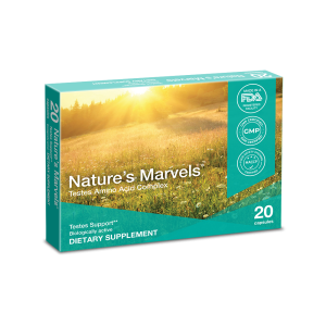 Testes Support 20 Capsules - Nature's Marvels - SOI**