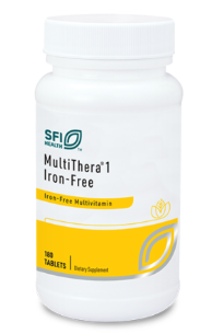 MultiThera 1 Iron-Free, 180 Tablets - Klaire Labs