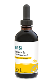 B12 Liquid (Methylcobalamin) 1mg, 30ml Klaire Labs