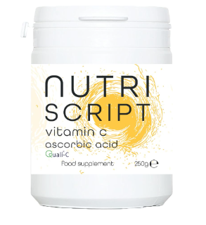 Vitamin C (Quali-C Ascorbic Acid) 250g - Nutriscript