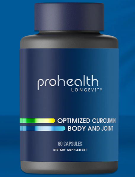 Optimized Curcumin Body and Joint - 60 capsules - ProHealth