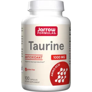 Taurine 1000mg, 100 Capsules - Jarrow Formulas Taurine 1000mg, 100 Capsules - Jarrow Formulas