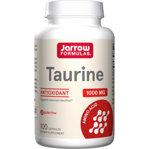 Taurine 1000mg, 100 Capsules - Jarrow Formulas