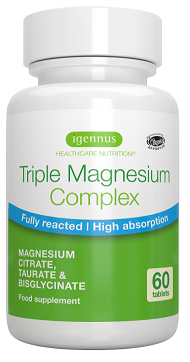 Triple Magnesium Complex, 60 tablets - Igennus