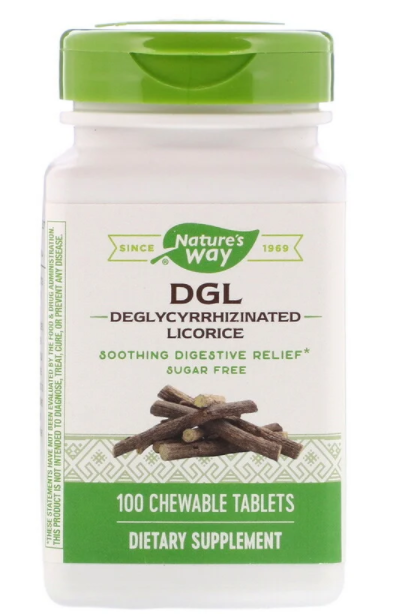 DGL, 100 Chewable Tablets - Nature's Way