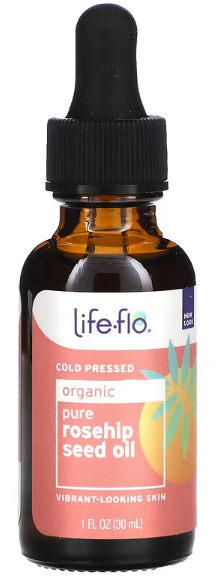Pure Rosehip Seed Oil, Skin Care, 1 oz (30 ml) - Life Flo Health (BBE 31/10/2026)