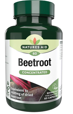 Beetroot Concentrated (60 capsules) - Nature's Aid