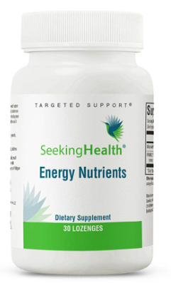 Energy Nutrients (formerly NADH + CoQ10) - 30 Lozenges - Seeking Health