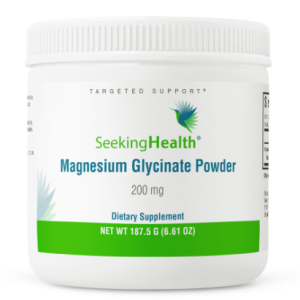 Magnesium Glycinate Powder, 187.5g - Seeking Health