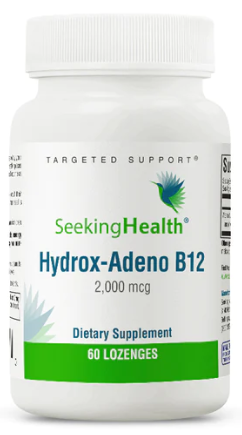 Hydrox-Adeno B12/B-12, 60 lozenges - Seeking Health