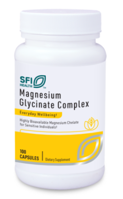 Magnesium Glycinate Complex 100mg (100 Capsules) - SFI Health