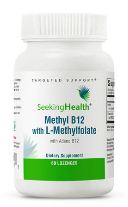 Methyl B12 with L-MTHF (60 Lozenges) - Seeking Health