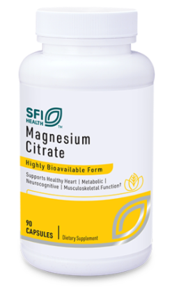 Magnesium Citrate 150mg, 90 Capsules - SFI Health