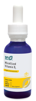 Micellized Vitamin D3 400 IU, 30ml - SFI Health