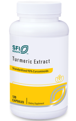 Turmeric Extract, 120 Capsules - SFI Health