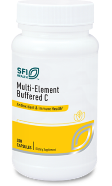 Multi-Element Buffered C (250 Veg Caps) - SFI Health