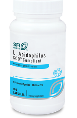 L-Acidophilus SCD Compliant Formula (100 Capsules) - SFI Health