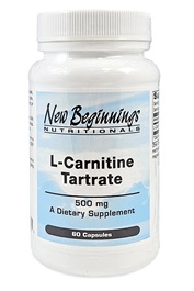 L-Carnitine Tartrate (60 Capsules) - New Beginnings