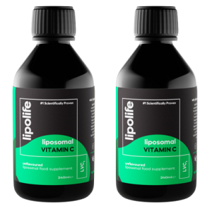 LVC1 Liposomal Vitamin C, 240ml - Lipolife DOUBLE PACK