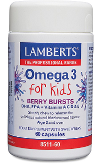 Omega 3 for Kids (60 Capsules) - Lamberts