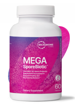 MegaSporeBiotic Plus Antioxidants 60 caps Microbiome Labs