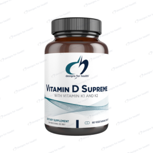 Vitamin D Supreme, 5000 IU, 60 vegetarian capsules - Designs for Health