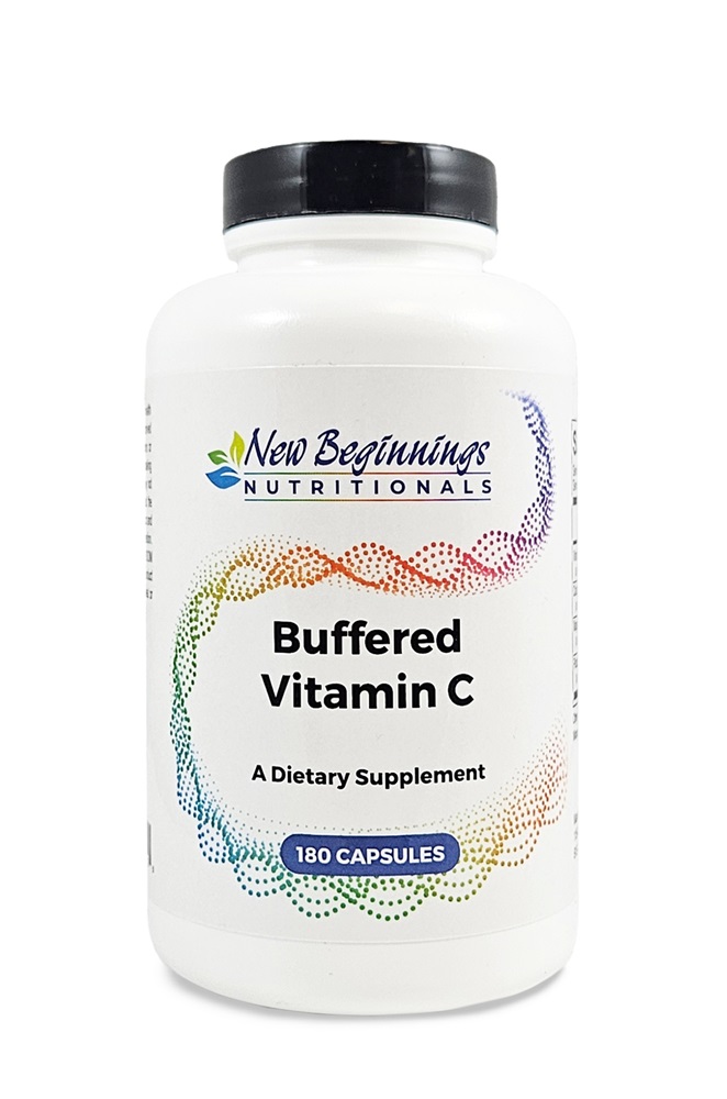 Buffered Vitamin C, 180 Capsules - New Beginnings