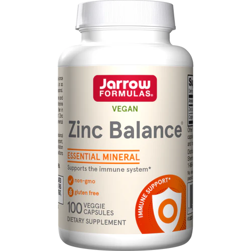 Zinc Balance, 100 Veg Capsules - Jarrow Formulas
