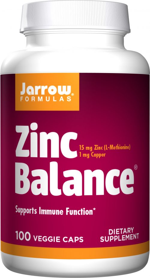 Zinc Balance, 100 Veg Capsules - Jarrow Formulas