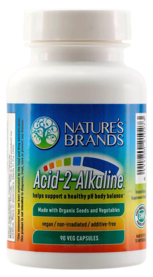 Acid 2 Alkaline 90 Capsules - Nature's Brands