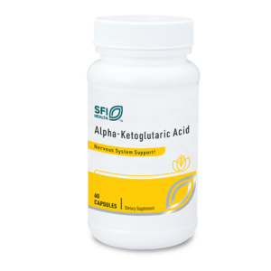 Alpha-ketoglutaric Acid 300mg, 60 Capsules - SFI Health