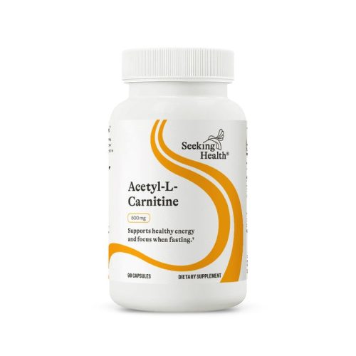 Acetyl-L-Carnitine, 500 mg, 90 veg caps - Seeking Health