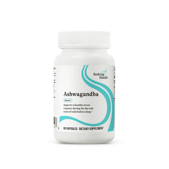 Ashwagandha Extract - 60 Vegetarian Capsules - Seeking Health