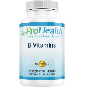B Vitamins with Folate - 60 Capsules - ProHealth