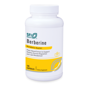 Berberine 500mg, 120 Capsules - SFI Health