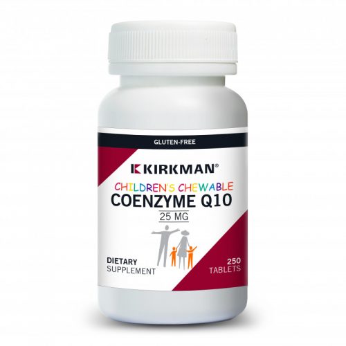 Children's Coenzyme Q10 25 mg, 250 Chewable Tablets - Kirkman Labs