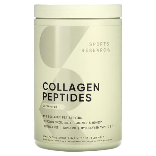 Collagen Peptides Unflavoured, 454g - Sports Research