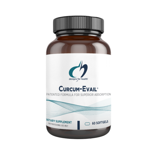 Curcum-Evail 60 SoftGels - Designs for Health