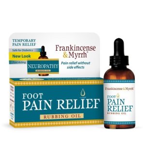 Frankincense & Myrrh, Foot Pain Relief - Neuropathy, Rubbing Oil, 2 fl oz (59 ml) - Frankincense & Myrrh