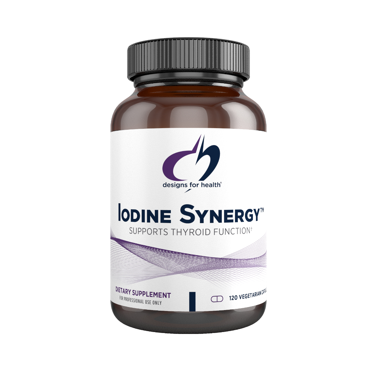 Iodine Synergy 120 vegetarian capsules Designs for Health