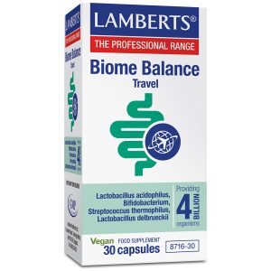 Biome Balance Travel - 30 Capsules - Lamberts