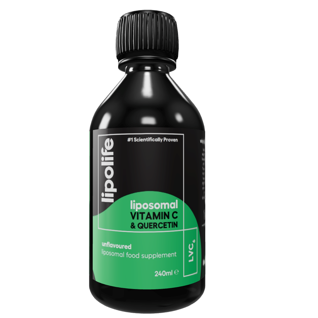 LVC6 Liposomal Vitamin C and Quercetin (240 ml) - Lipolife