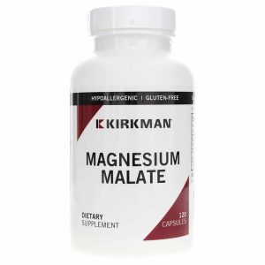 Magnesium Malate 160mg (120 capsules) - Kirkman Laboratories