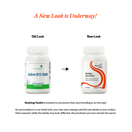 Methyl B12 5000 (60 lozenges) - Seeking Health - Image 3
