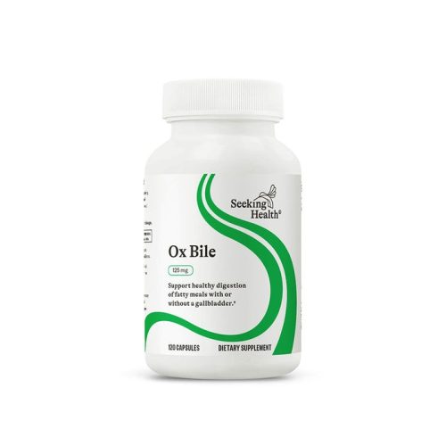 Ox Bile, 125mg, 120 Capsules - Seeking Health