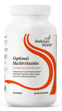 Optimal Multivitamin (formerly Multivitamin Plus) - 240 Vegetarian Capsules - Seeking Health