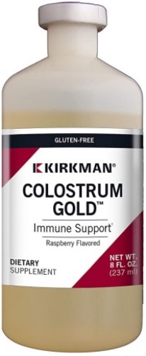 Colostrum Gold, Immune Support (Flavored) 8 fl oz (237ml) - Kirkman Labs