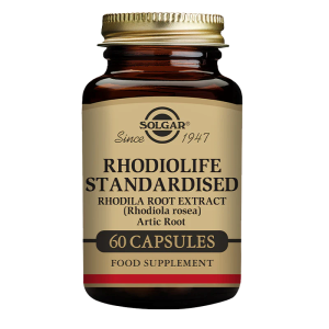 Rhodiola Standardised Rhodiola Root Extract, 60 Veggie Caps - Solgar